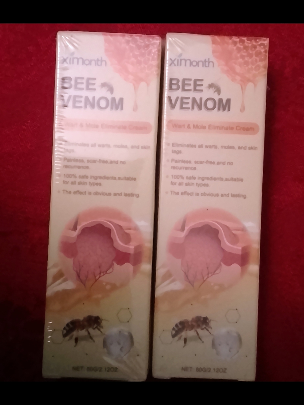 Ximonth Bee Venom Wart & Mole Eliminate Cream Set Of 2